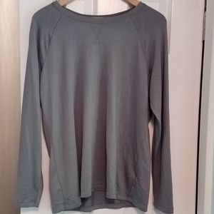 Silky long sleeve shirt
